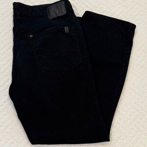 Buffalo David Bitton Men's Dark Jeans ( Black)